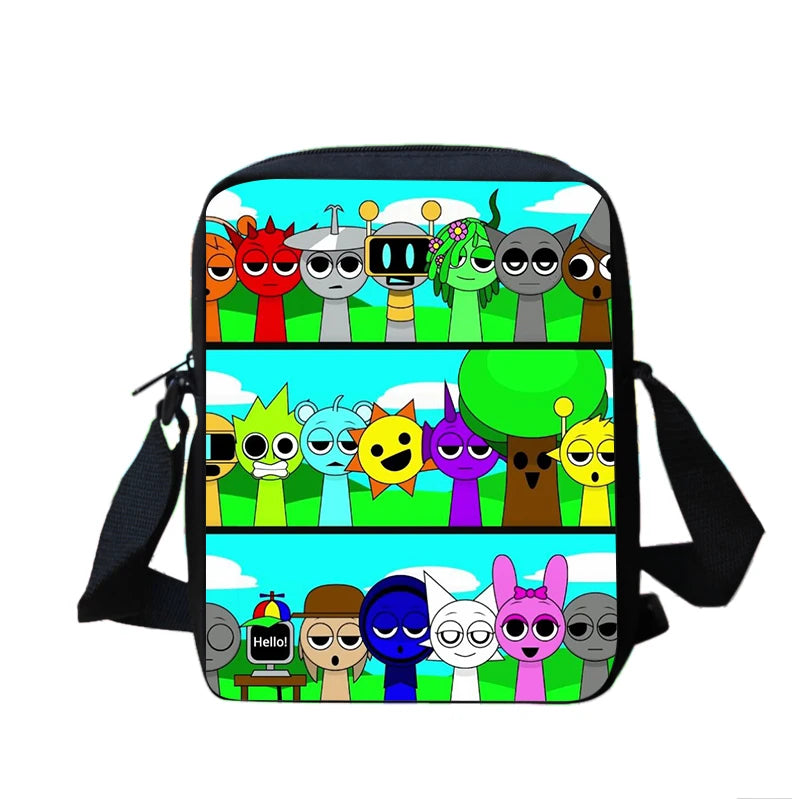 Sprunki Style Tote – Anime-Inspired Fun for Kids, Teens & Trendy Grown-Ups!