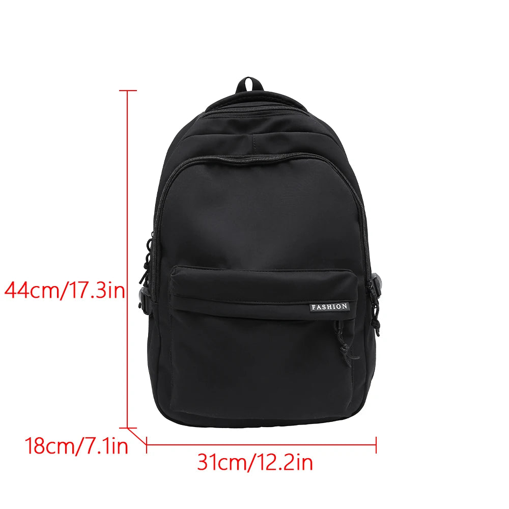 Midnight Move Backpack – Sleek, Spacious & School-Day Strong!