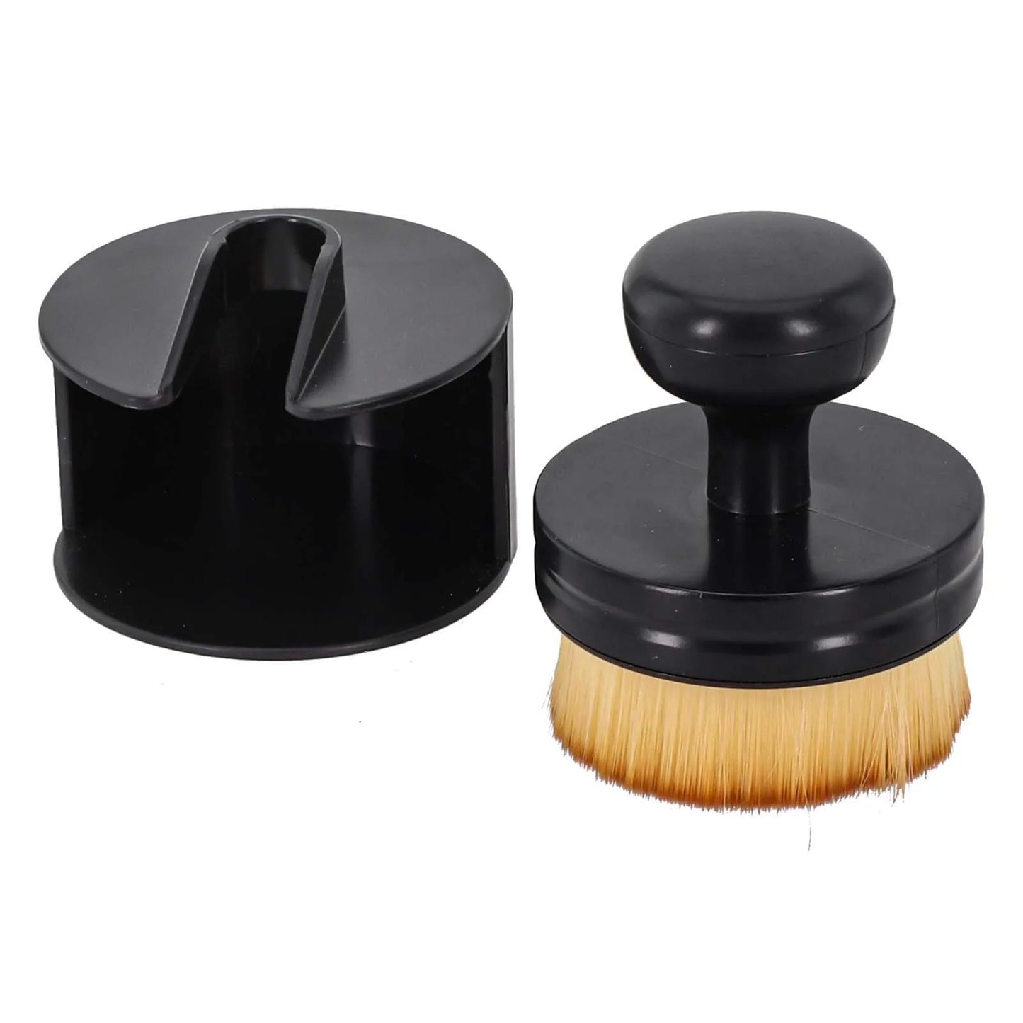 Car Tire Shine Applicator Tire Shine Brush With Stand For Auto Detailing Cleaner Car Wash Brush Wheel Tire Brush 1pcs