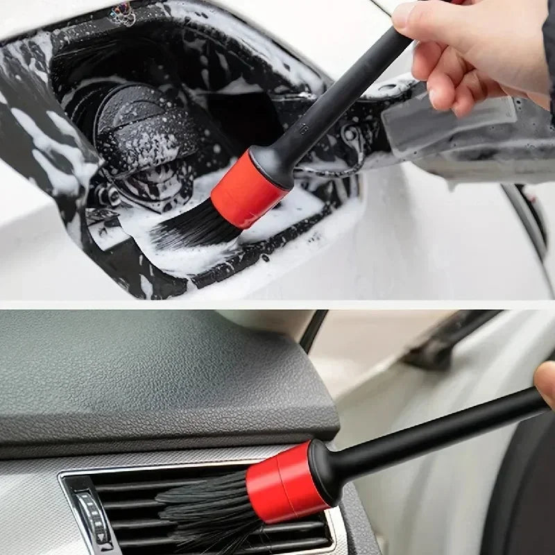6-Piece Detailing Brush Set – Scrub, Shine & Drive Clean!
