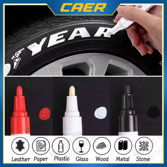Oily Paint Tire Pen – Mark, Touch Up & Make It Stick!