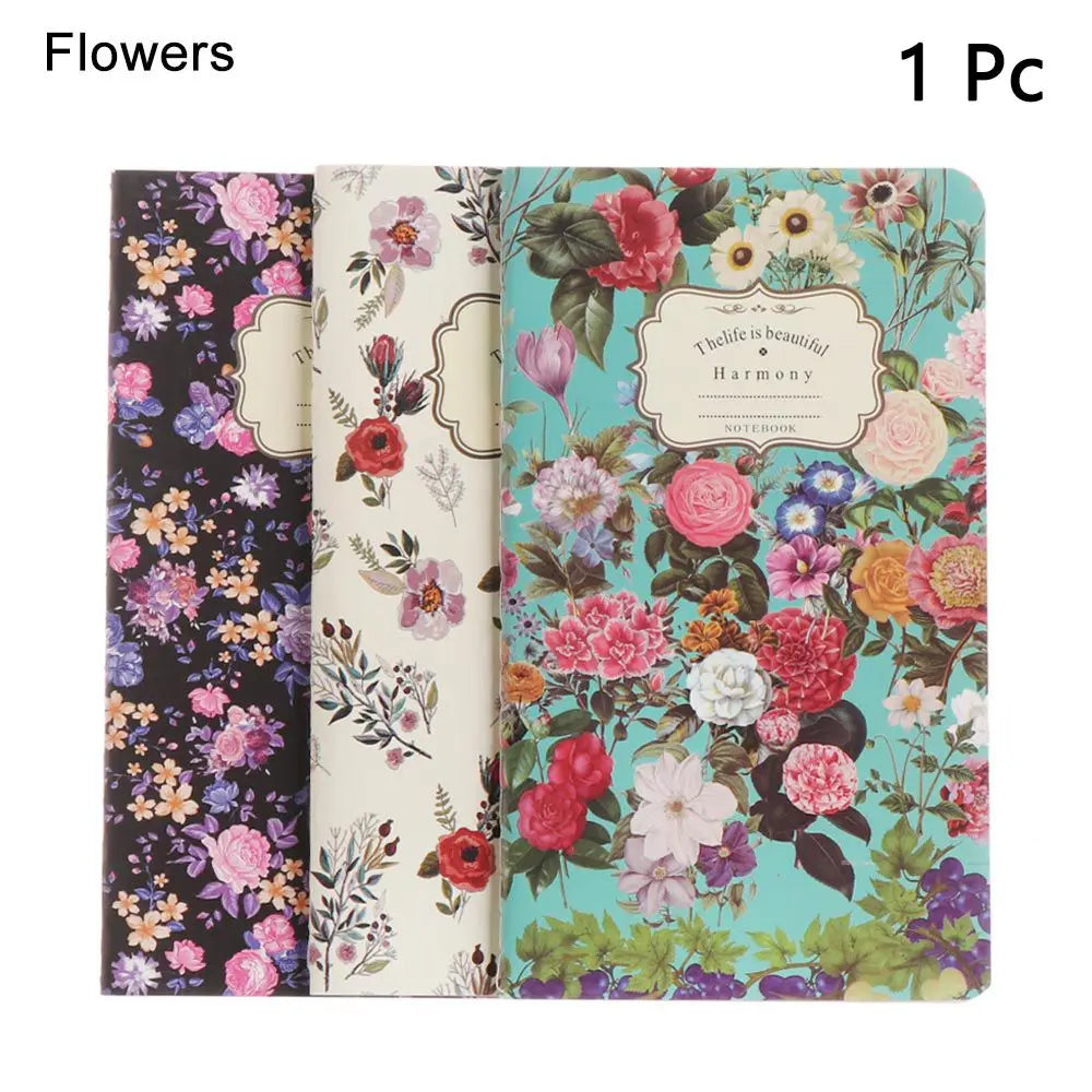 50Pcs Binder Notepad Portable Word Book Card Loose-leaf Book Cute Korean Creative Ring Note Pads Students Writing Memo Book