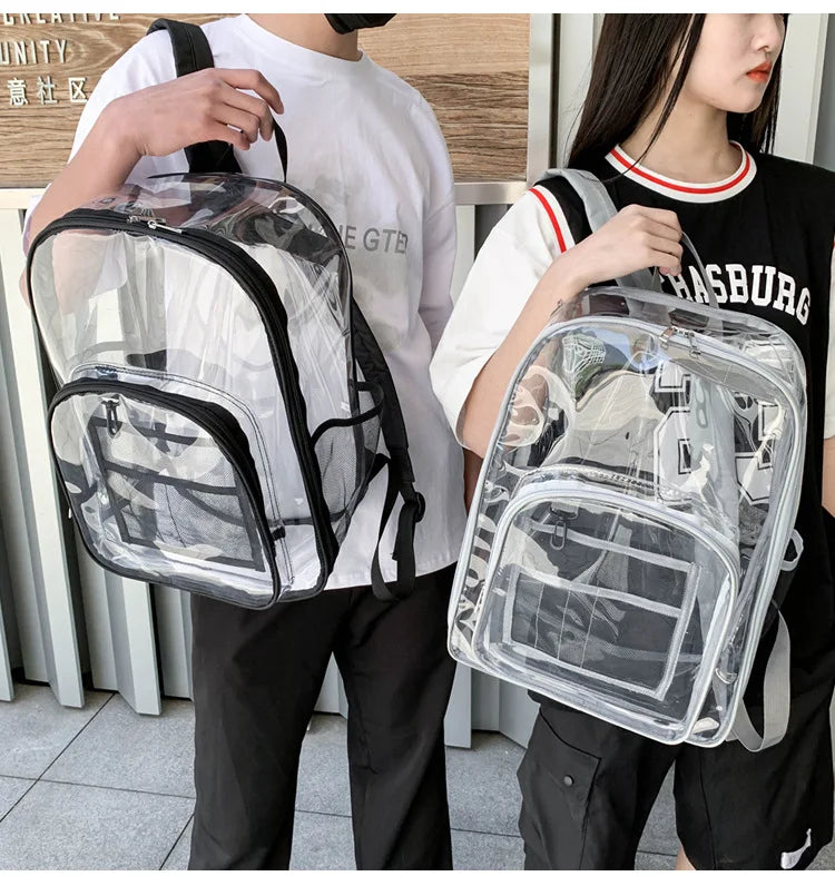 Crystal Carry All – Sleek, Spacious & Splash-Proof Style!