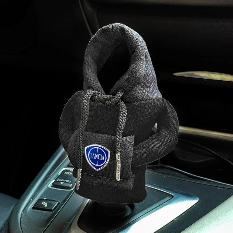 Gearshift Hoodie Car Gear Shift Knob Cover Sweatshirt Change Lever Cover For Lancia Delta Flavia Phedra Thema Thesis Voyager