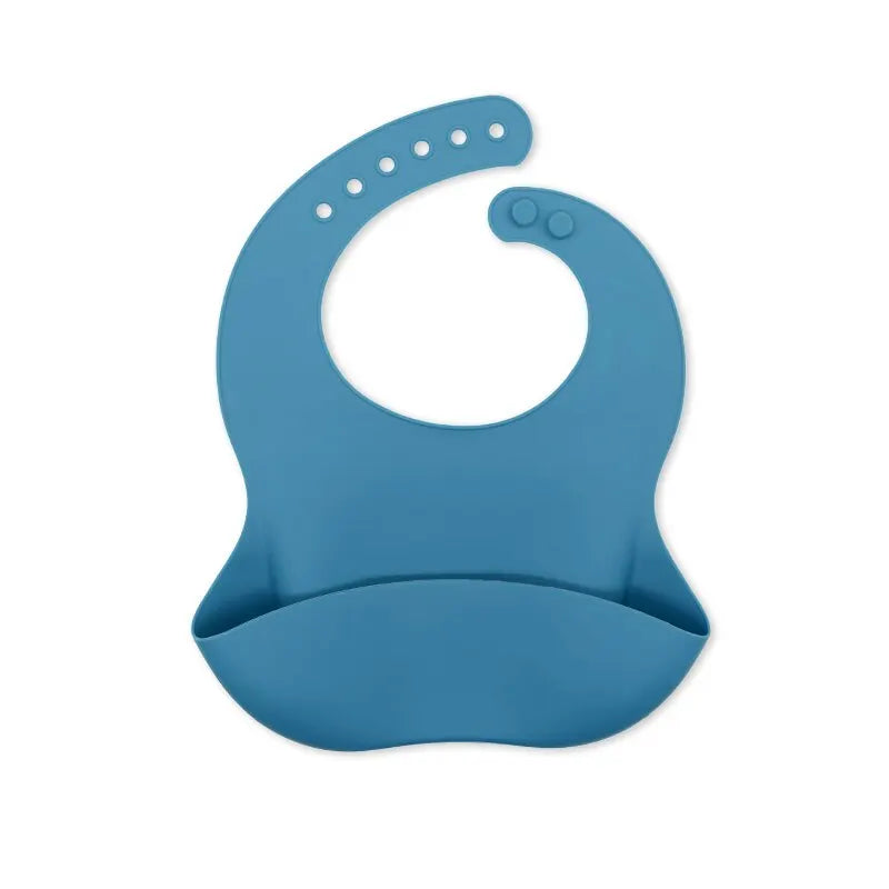 Cute Waterproof Baby Bib – Soft, Adjustable & Cartoon-Fun!