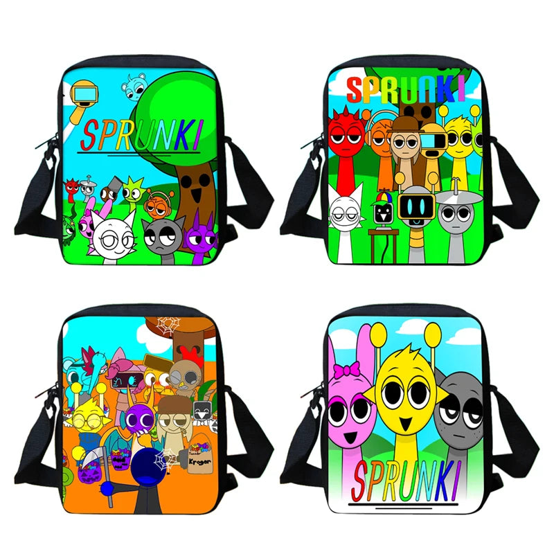 Sprunki Style Tote – Anime-Inspired Fun for Kids, Teens & Trendy Grown-Ups!