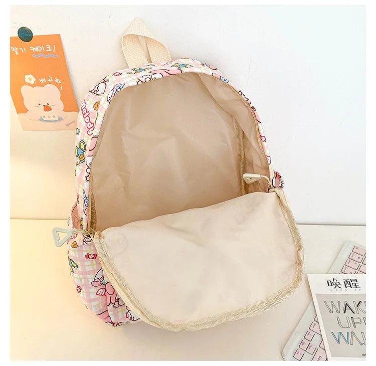 Sanrio Star Squad Backpack – Hello Kitty, Kuromi & Cinnamoroll Cutie Carry for Kids & College!