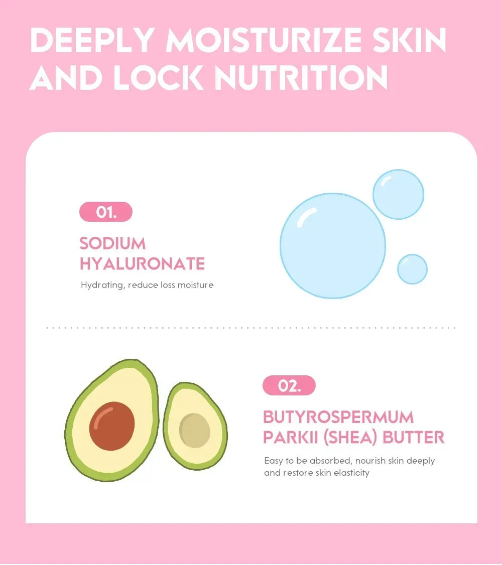 LAIKOU Japan Sakura Face Cream Smoothing Moisturizer Whitening Nourishing Oil Control Moisturizing Skin Care Repair Skin 25g