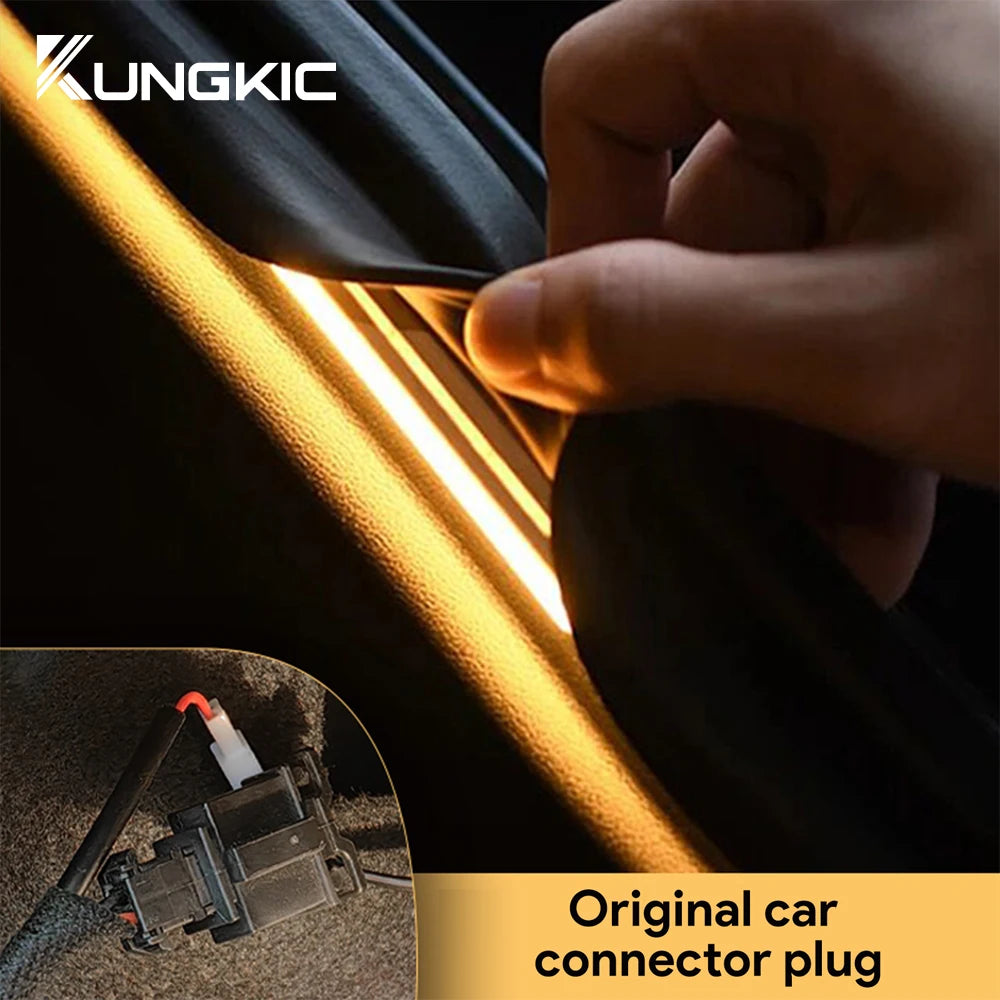 Rear Trunk Light For Volkswagen VW Golf 7 Mk7 Golf MK6 Golf MK8 Polo MK5 MK6 Bright LED Silicone Light Yellow White Accessories