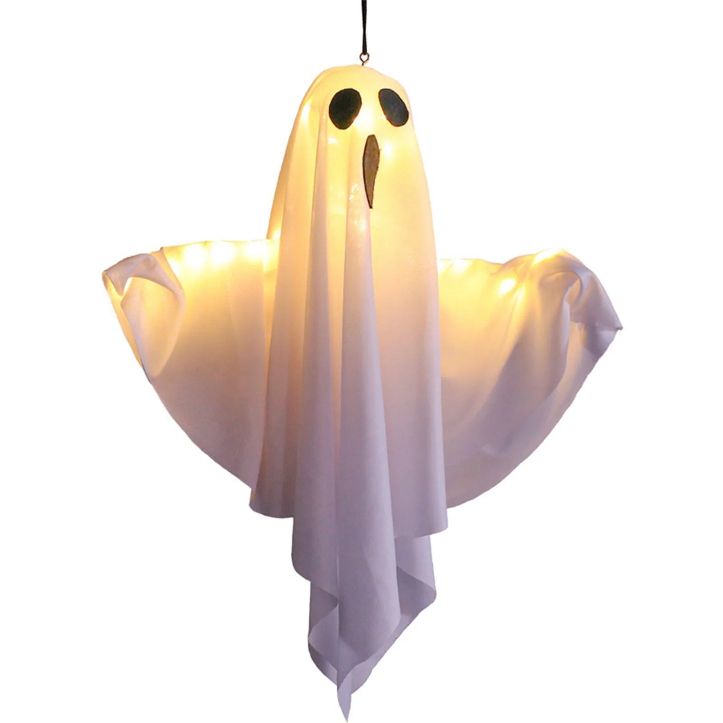 Halloween Terror Led Ghost Pendant Decor Props Home Courtyard Garden Store Haunted House Decorative Pendant