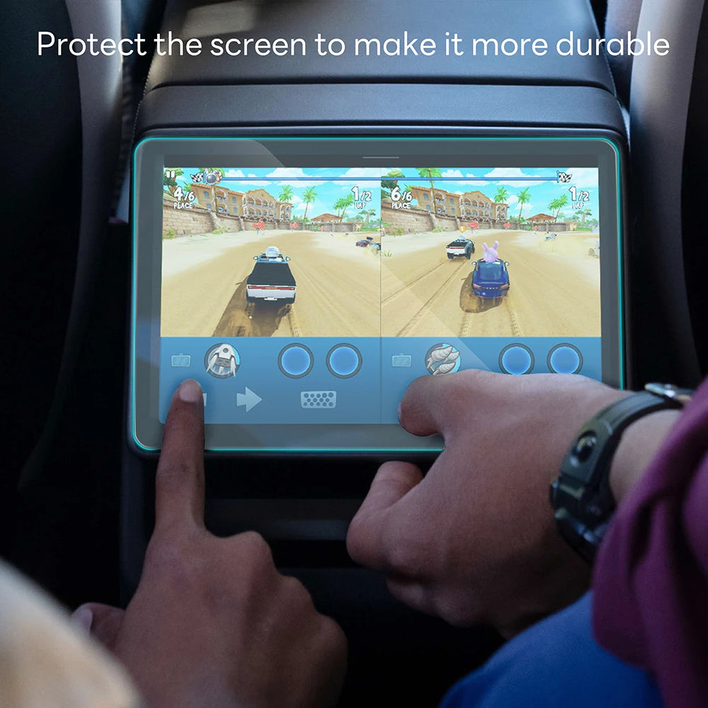 Tempered Glass Film Protector for New Tesla Model Y Launch Juniper 2025 Model 3 Highland 2024  Rear Center Control Protective