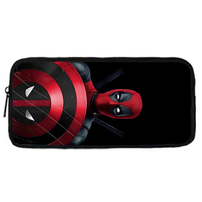 Deadpool Hero Pack – Bold Cartoon Backpack Set for Kids Who Love Action!