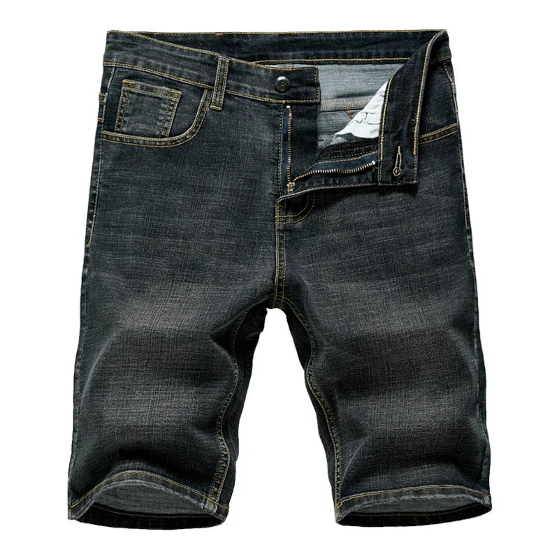 Men’s Summer Denim Shorts – Stretchy, Stylish & Built to Move!