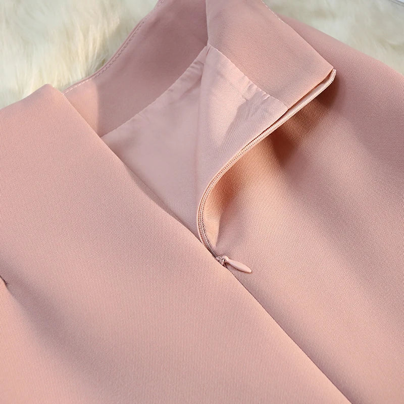 Seoulish 2024 New Spring Summer Elegant Purple Formal Women's Wrap Skirts High Waist Workwear Back Zipper A-Line Skirts Female