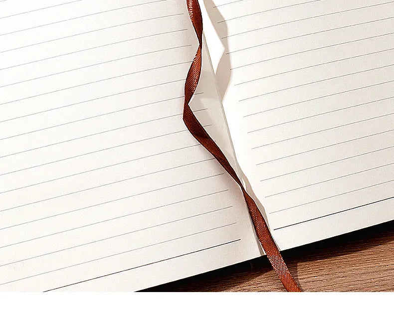 A5 Soft Leather Notebook with 120 Inner Pages, Waterproof Cover and Comfortable Touch