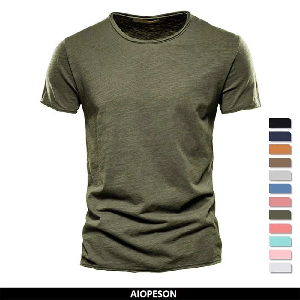 Men’s Cotton Tee – Soft, Casual & Made for Summer Chill!