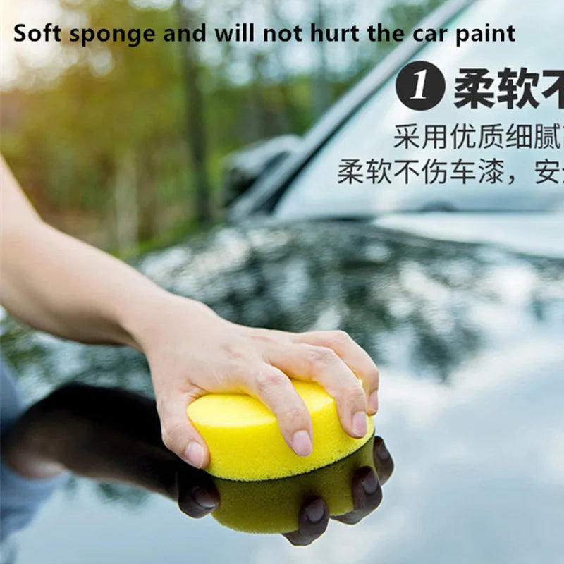 Sponge Up Your Ride – 12Pc Wax & Wash Heroes!