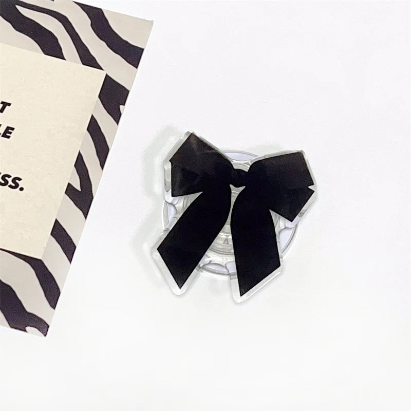 INS Korean Cute Cartoon Bow Star For Magsafe Magnetic Phone Griptok Phone Holder Stand Universal Phone Ring Grip Tok For iPhone