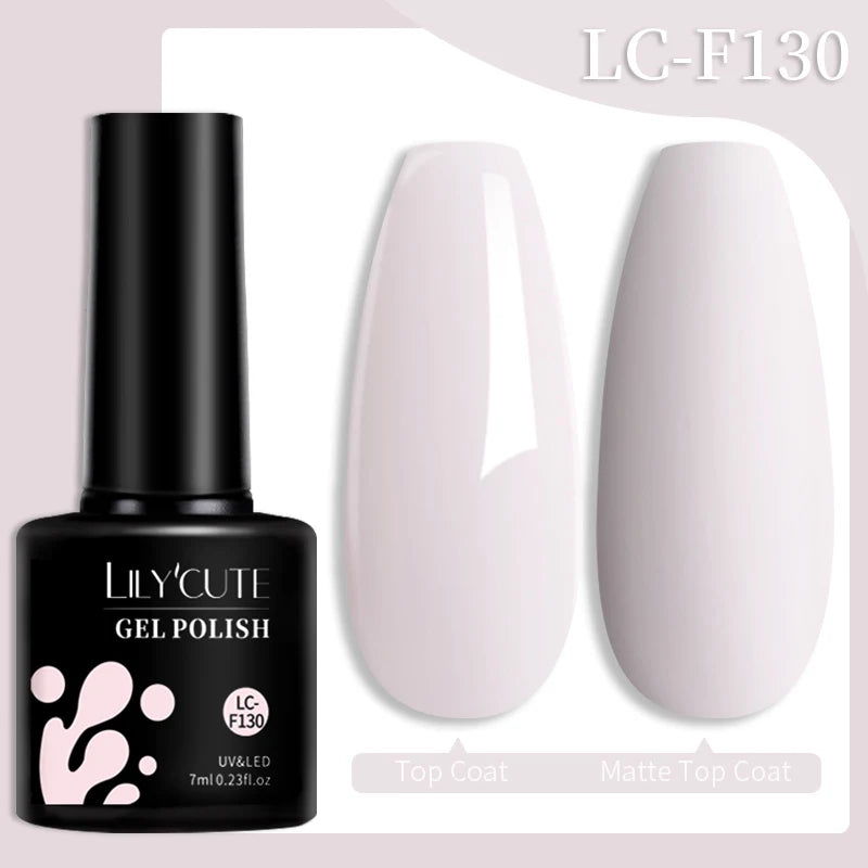 LILYCUTE Color Explosion – 184 Shades of Long-Lasting Gel Polish with Red Glitter Magic
