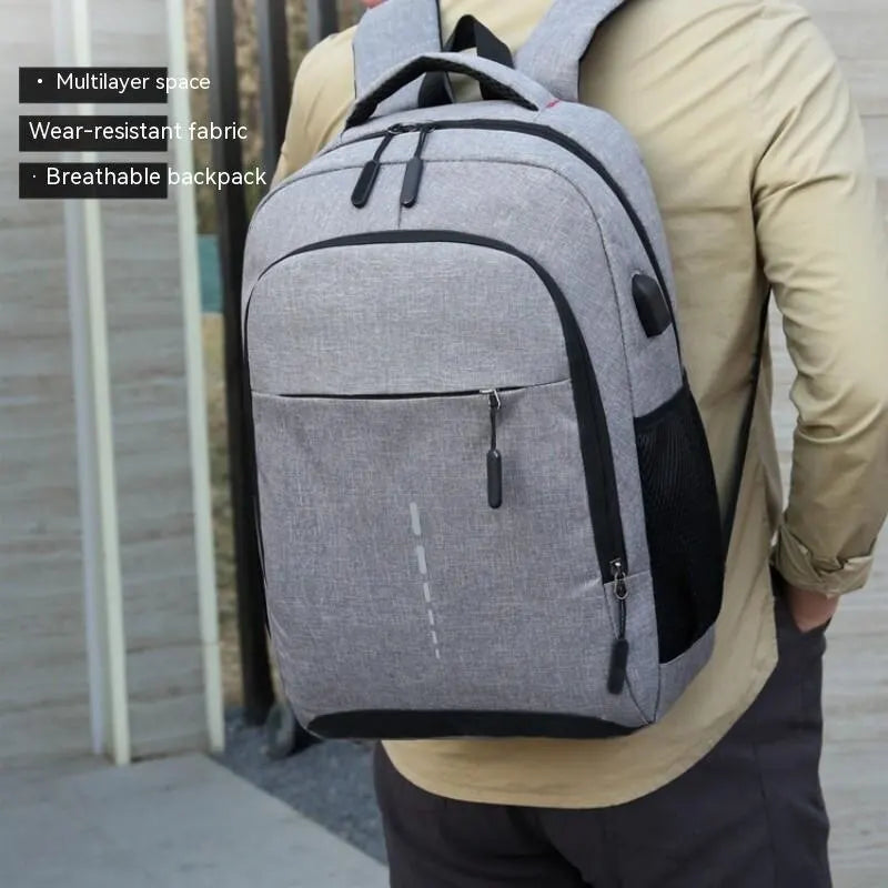 UrbanFlex Tech Backpack – Sleek, Large-Capacity Design for Travel, School & Daily Carry