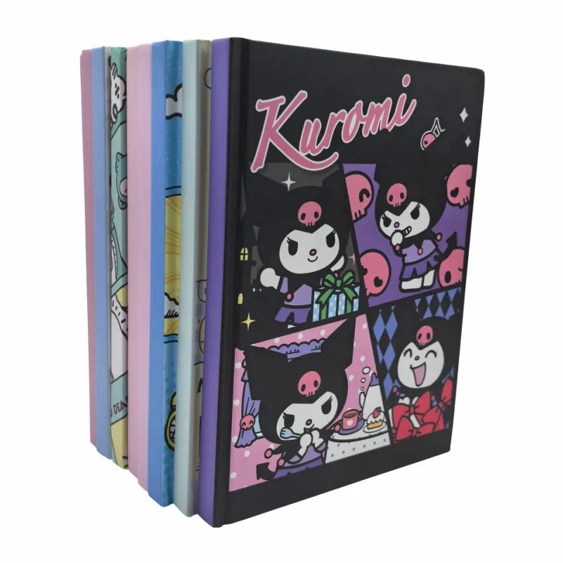 Hello Kitty x Hangyodon A5 Notebook – Full-Color Cartoon Journal with Hard Cover & Kawaii Vibes