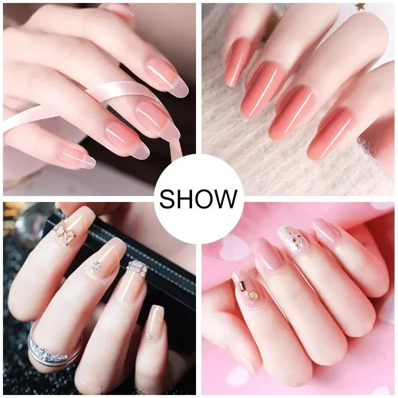 ColorPop Builder Gel – 15ml Poly Nail Extension Set with 24 UV-Cured Shades for DIY Nail Art