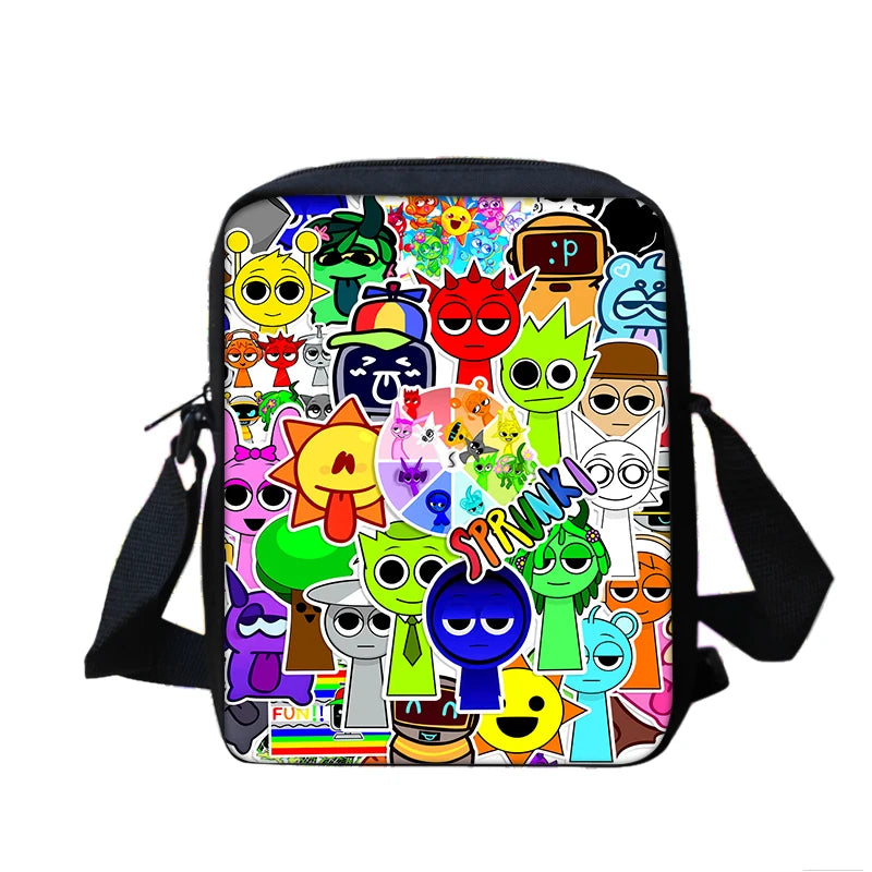 Sprunki Style Tote – Anime-Inspired Fun for Kids, Teens & Trendy Grown-Ups!