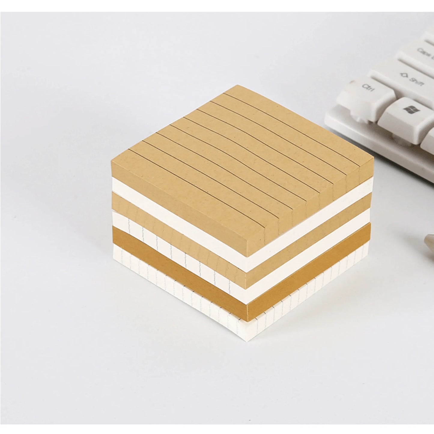 Read n times and stick white kraft paper sticky notes. Students can tear off sticky notes