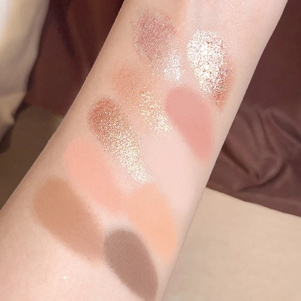 Star Rejuvenation Ten-Color Eye Shadow Pearl Matte Pink Pure Desire Powder Brown Plate Gentle Daily Cheap Makeup