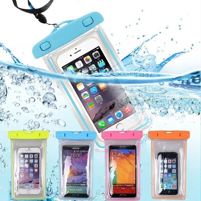 Waterproof Phone Case Drift Diving Swimming Waterproof Bag for 6.5inch Mobile Cover Pouch Bag Case Underwater Dry Bag Case Cover