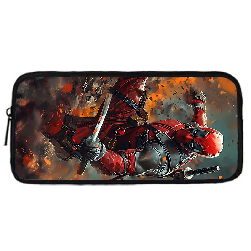 Deadpool Hero Pack – Bold Cartoon Backpack Set for Kids Who Love Action!