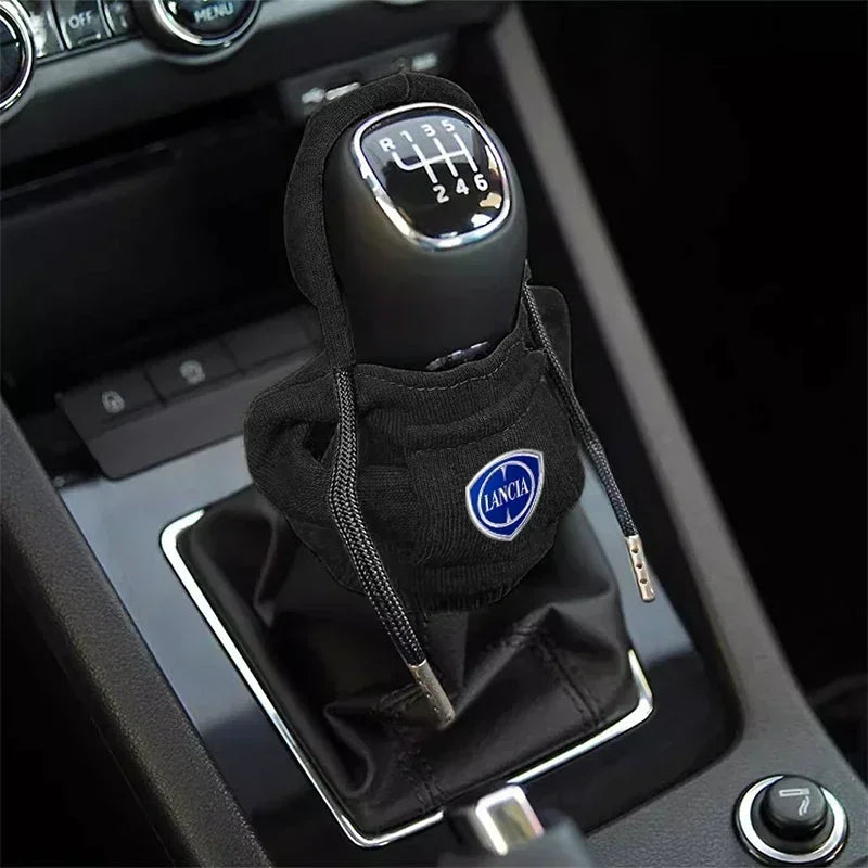 Gearshift Hoodie Car Gear Shift Knob Cover Sweatshirt Change Lever Cover For Lancia Delta Flavia Phedra Thema Thesis Voyager