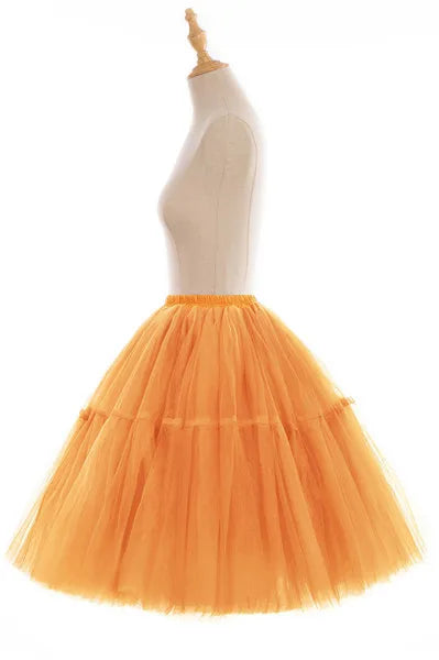 MisShow Women Tutu Short Skirt High Waist Mesh Soft Tulle Skirt Puffy Pettiskirt Prom Ball Gown Party Dance Tutu Dress