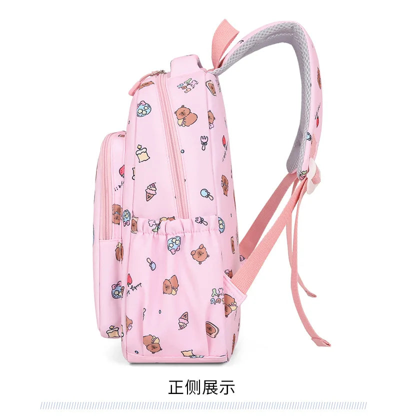Capybara Cutie Backpack Set – Snuggle-Ready Style for Happy School Days!