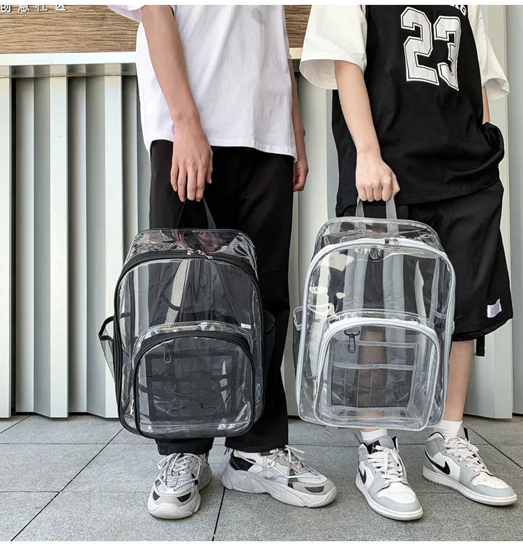 Crystal Carry All – Sleek, Spacious & Splash-Proof Style!