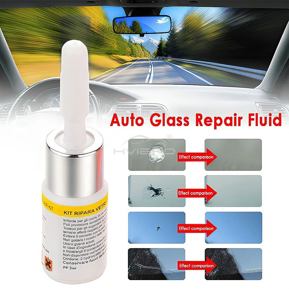 1/4/10X Car Windshield Cracked Repair Tool DIY Window Phone Screen Kit Restoration Curing Glue Auto Glass Scratch Crack Restore