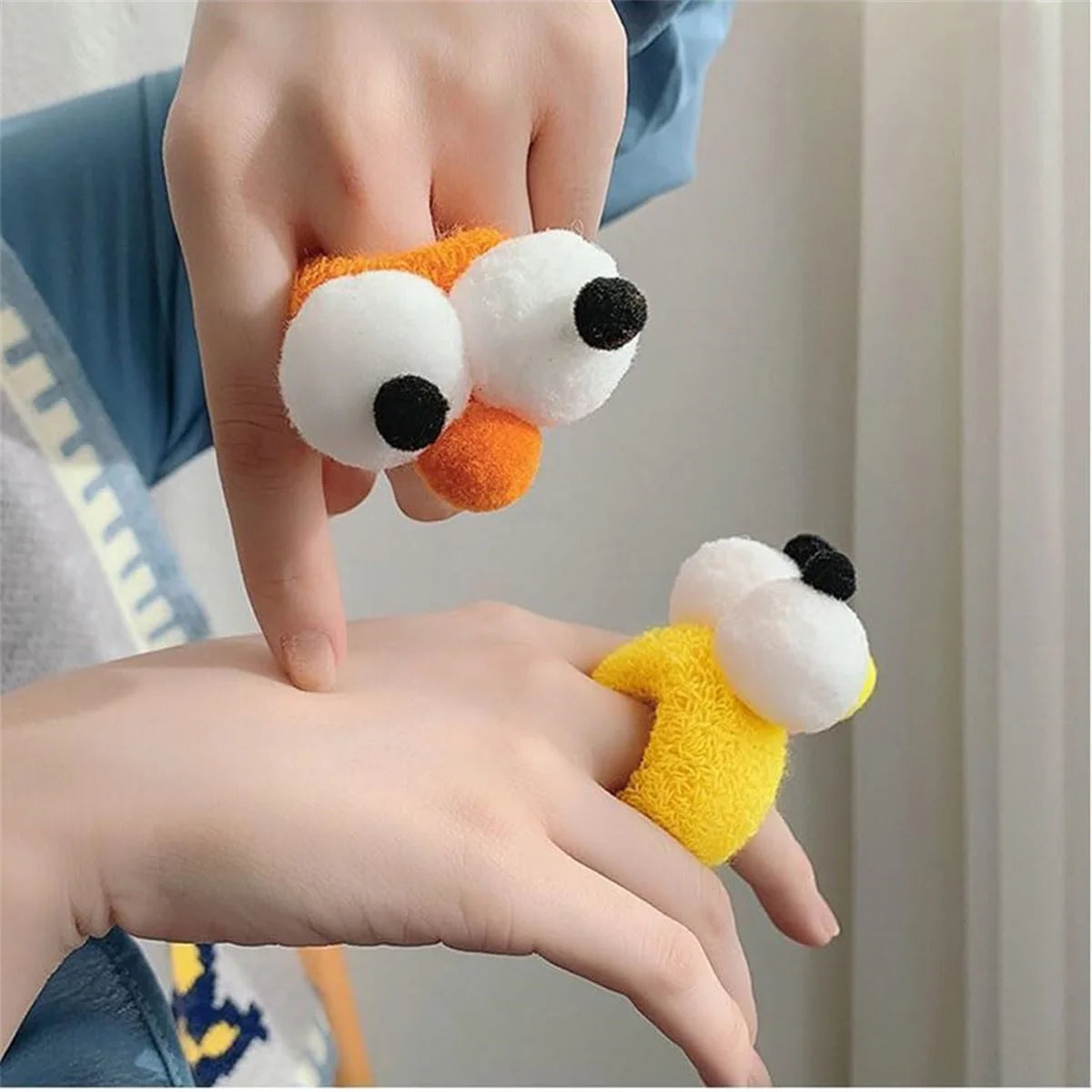 Funny Big-Eyed Hair Band – Cute & Stretchy Candy Colors for Kids!