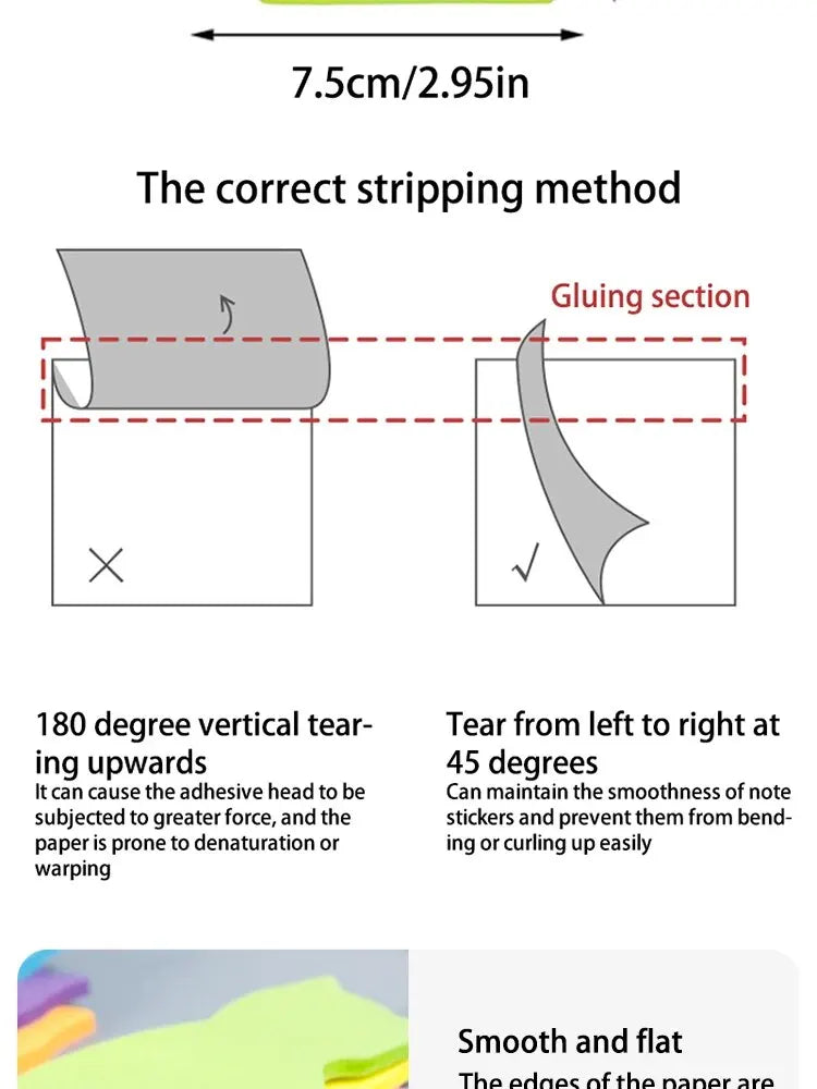 6pcs Cat PET Transparent Memo Sticky Note Paper Daily To Do It Check List Paperlaria School Stationery