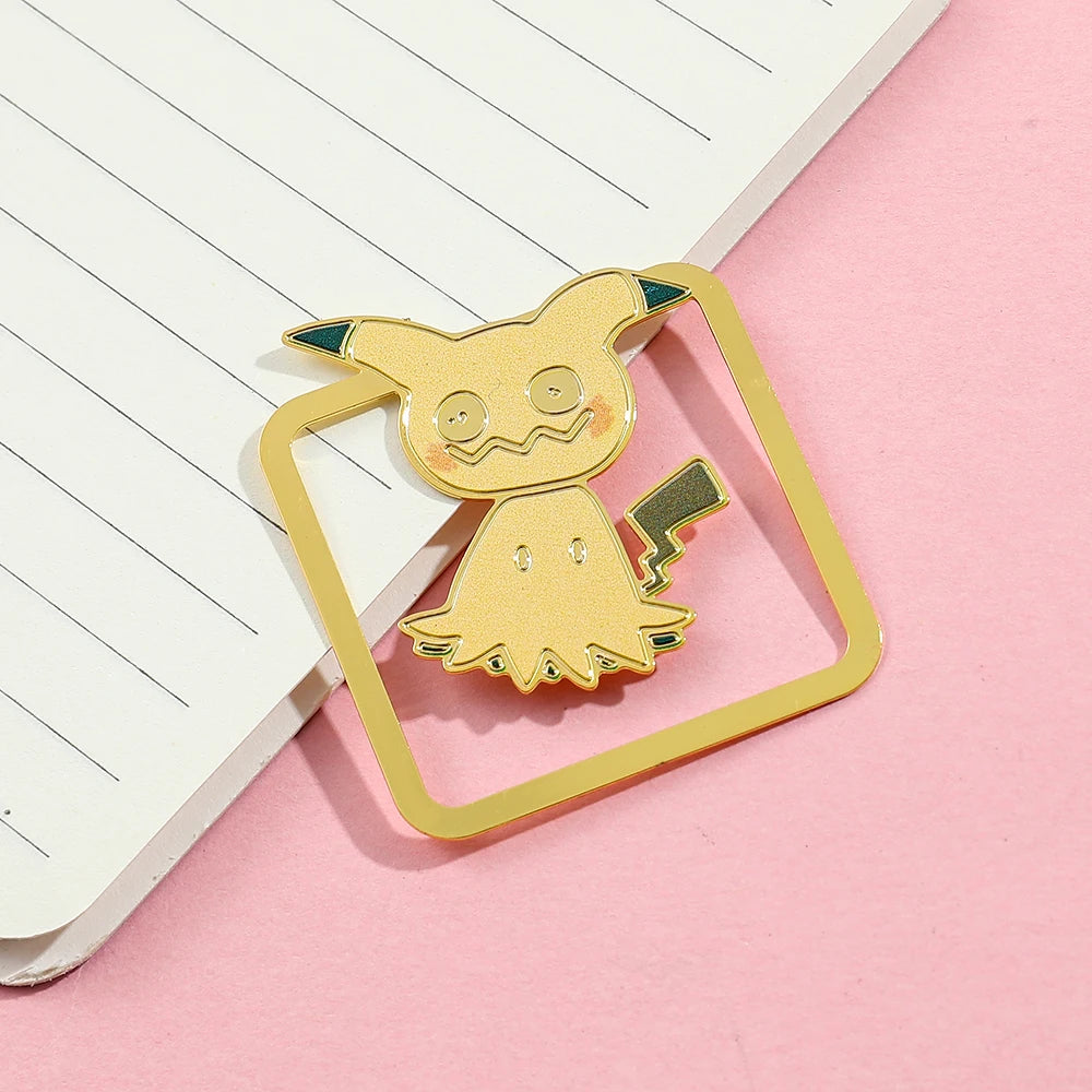 Cute Pokémon Bookmarks – 3D Cartoon Page Markers for Kids, Fans & Stationery Collectors