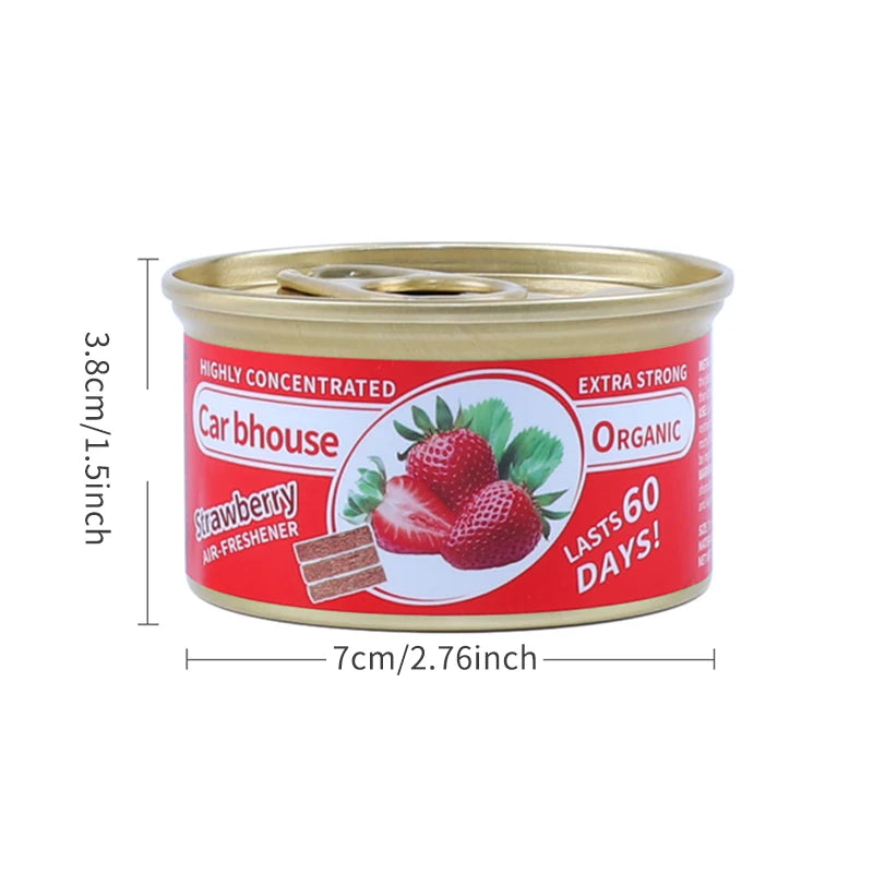 For Bathroom Car Air Freshener Gel Can Solid Car Fragrance Air Freshener Wood Block Can Air Freshener Balm For Home Long-lasting