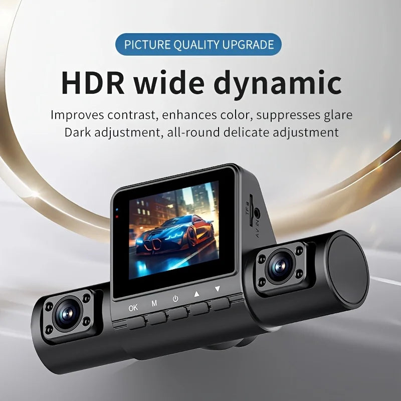 VAVUPO Car DVR Video Recorder 4 Channel Vehicle Camera 1080P  Driving Dash Cam Night Vision Loop Recording 24H Parking Monitor