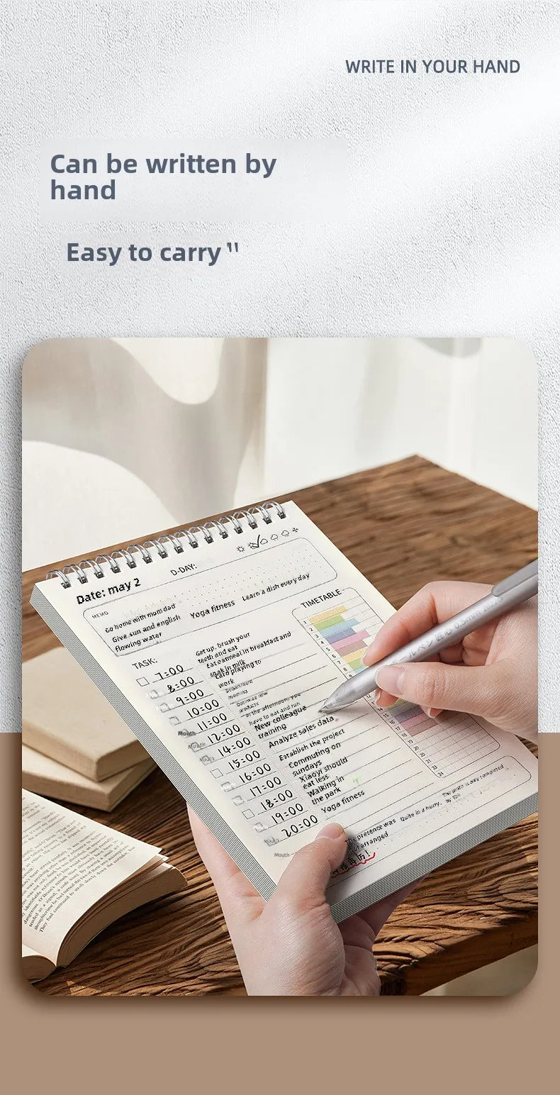 Clearance_Elementary School Student Summer Vacation Daily Planner Notebook_Continuous updates