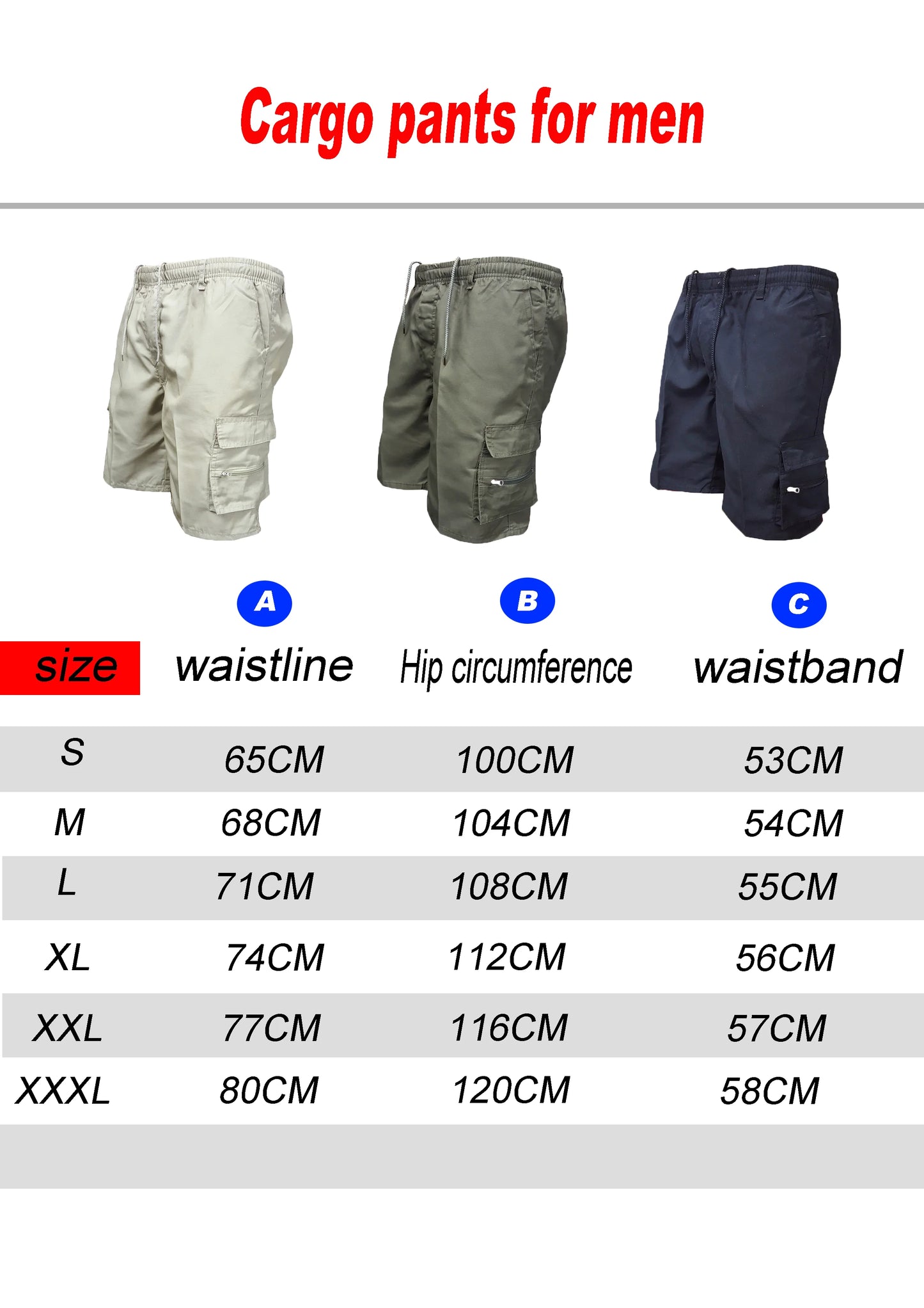 2024 Men’s Cargo Shorts – Lightweight Style for Street & Sport!
