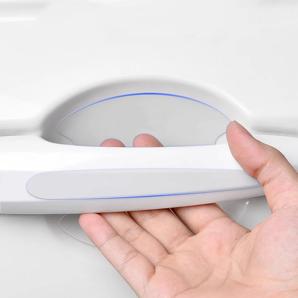 Transparent Car Door Handle Stickers Universal Invisible Anti-scratch Protection Sticker Silicon Auto Door Bowl Protective Film
