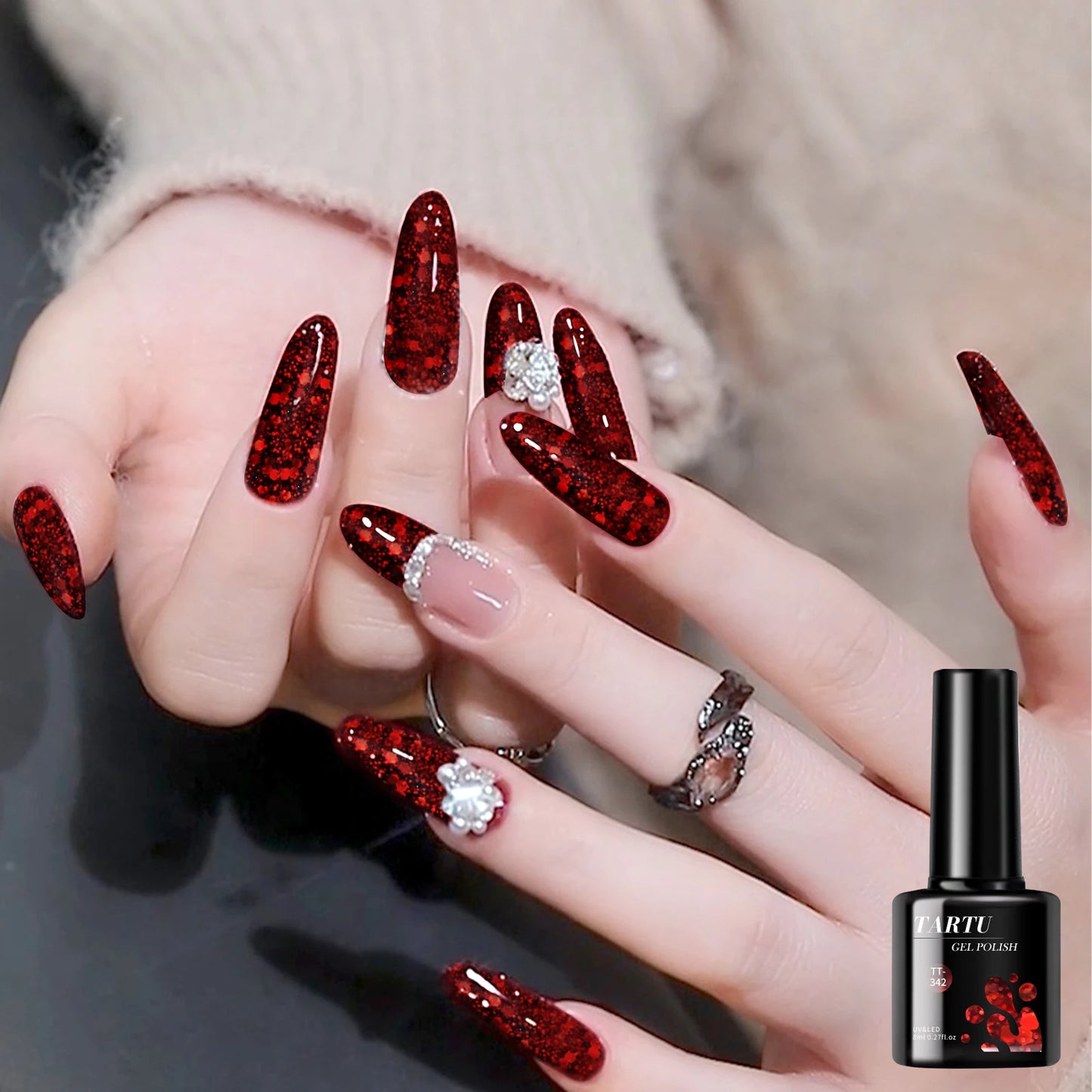 UV LED Gel Nail Polish – Soak-Off Formula for DIY & Salon-Quality Manicures