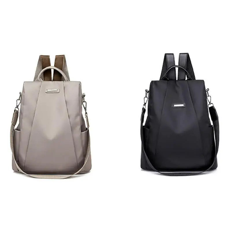 ModMode Convertible Backpack – Sleek Solid School Bag with Detachable Strap for Girls & Women on the Move