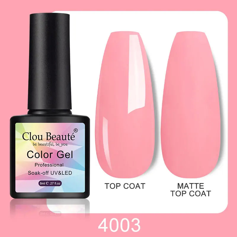 Clou Beaute Color Pop – 8ml Gel Varnish for Bold, Long-Lasting Nail Art (UV/LED Cure)