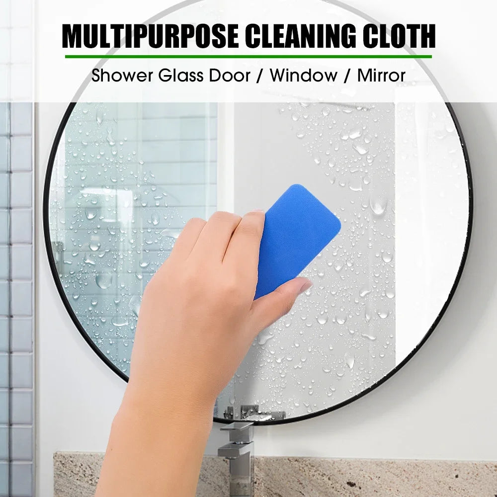 Car Oil Film Cleaning Sponge Wiper Crystal Plating Polishing Sponge Brush Car Windshield Glass Wool Felt Brush Oil Removal Tools