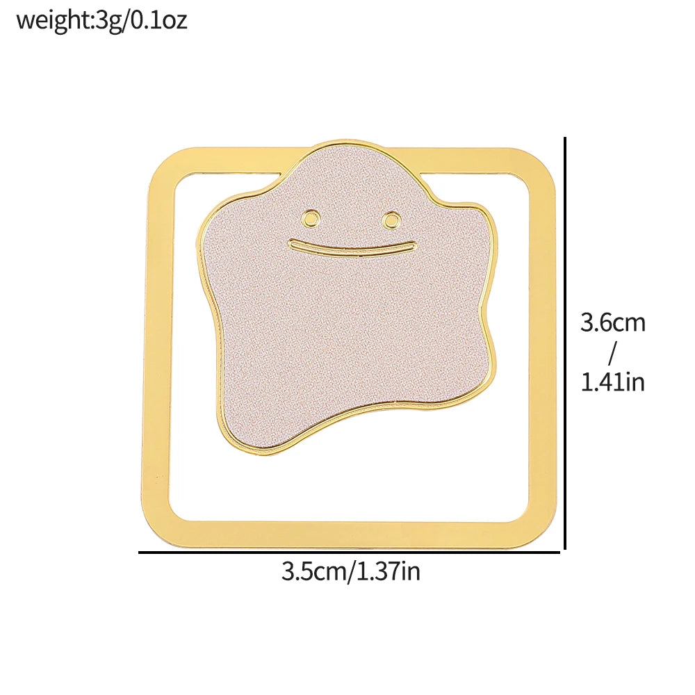 Cute Pokémon Bookmarks – 3D Cartoon Page Markers for Kids, Fans & Stationery Collectors