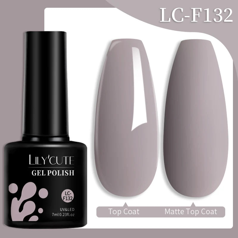 LILYCUTE Color Explosion – 184 Shades of Long-Lasting Gel Polish with Red Glitter Magic